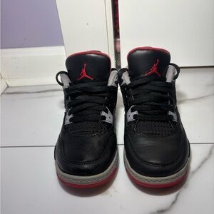 Kids' Black/Red Athletic Shoes